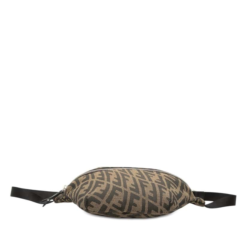 Fendi Zucchino Canvas Belt Bag Beige Very good condition - Inside View