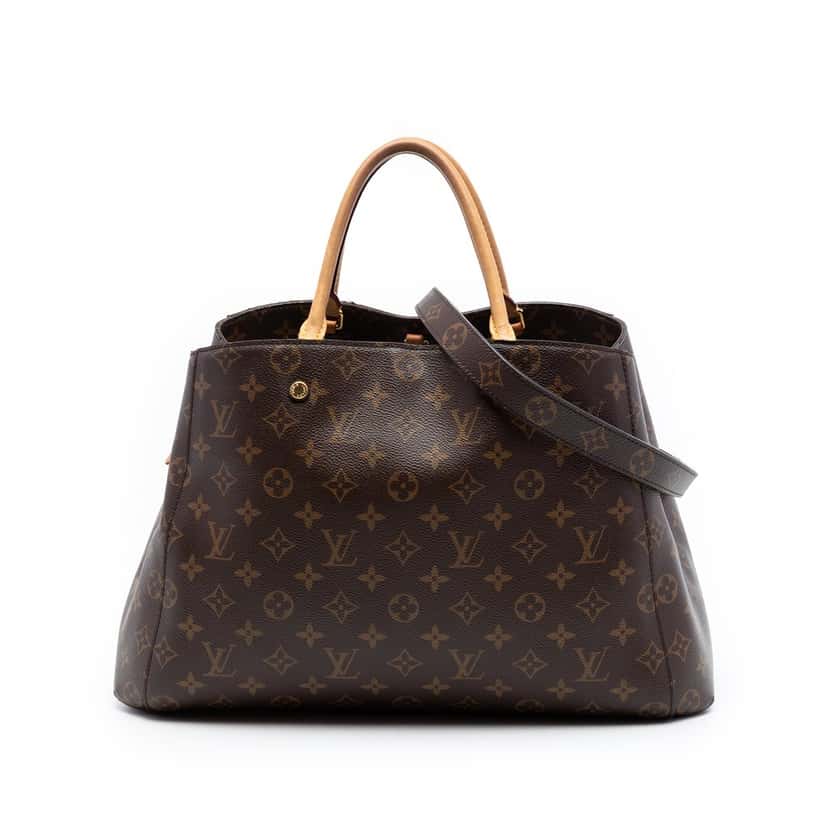 Louis Vuitton Monogram Montaigne GM Brown Very good condition - Front View