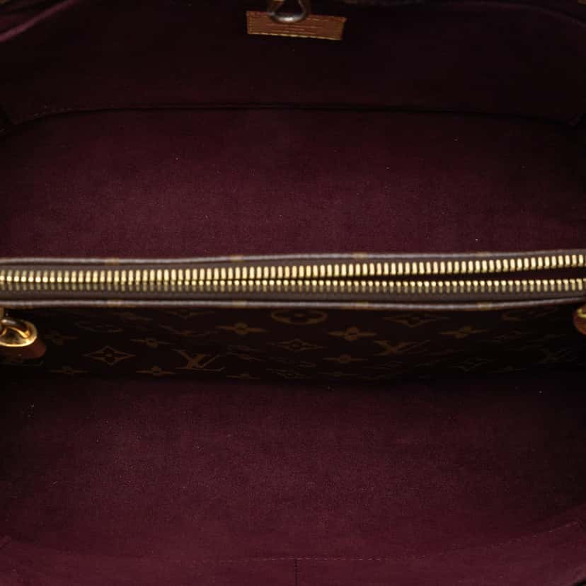 Louis Vuitton Monogram Montaigne GM Brown Very good condition - Model View