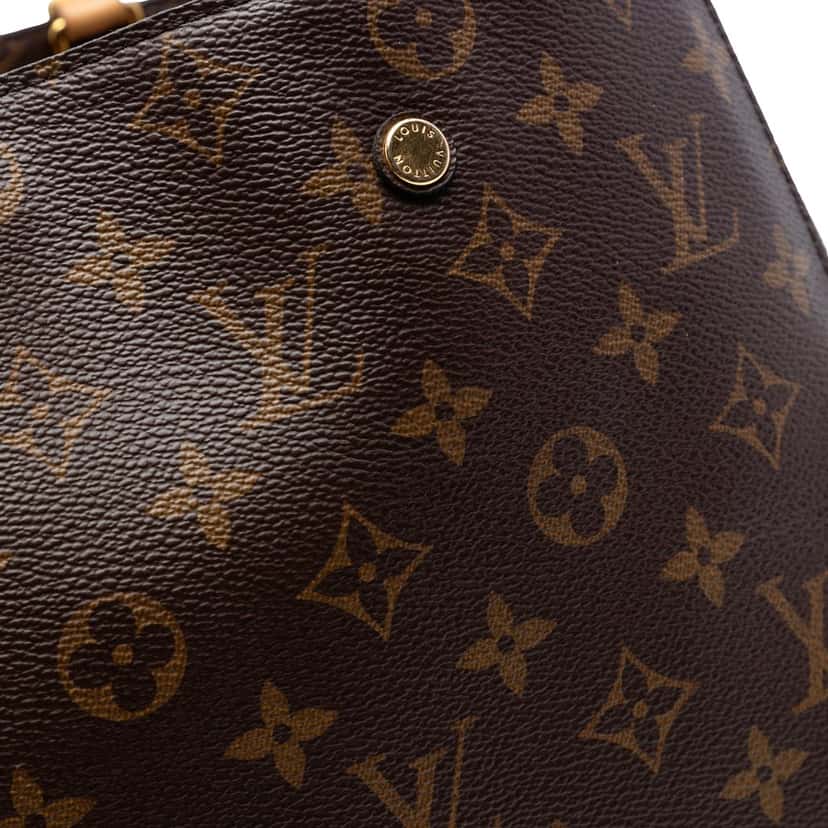 Louis Vuitton Monogram Montaigne GM Brown Very good condition - Box View