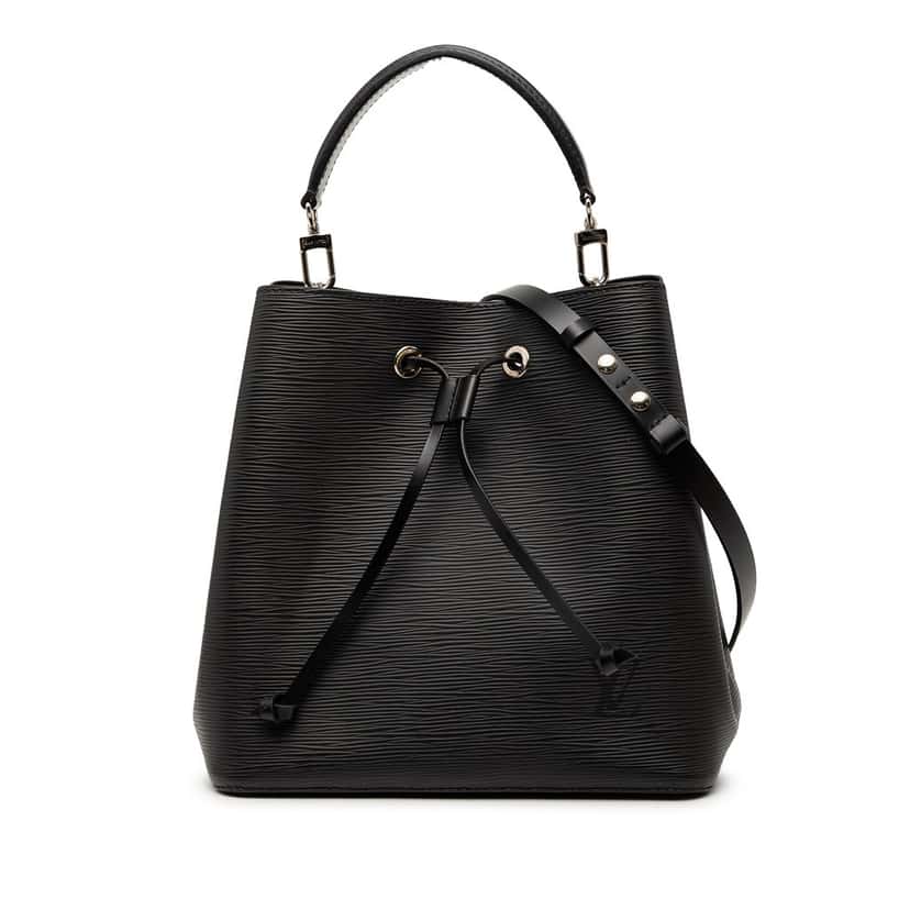 Louis Vuitton Epi NeoNoe MM Black Leather Very good condition - Front View