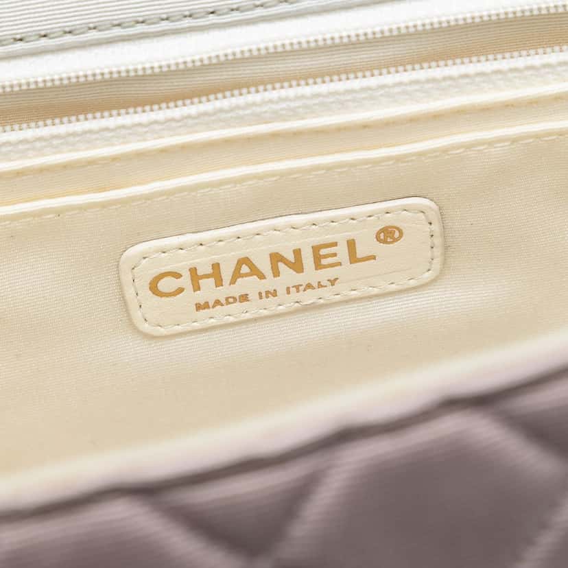Chanel Tricolor Quilted Grosgrain Satin Reissue 2.55 Single Flap 227 Blue Very good condition - Box View