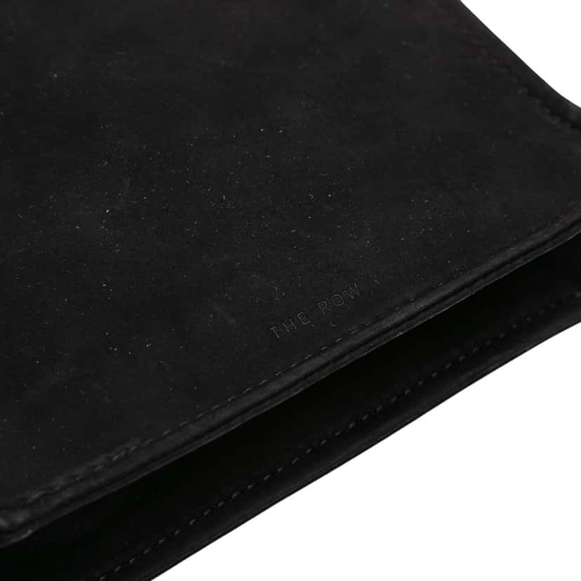 The Row Small Suede To Go Crossbody Black Leather Very good condition - Box View