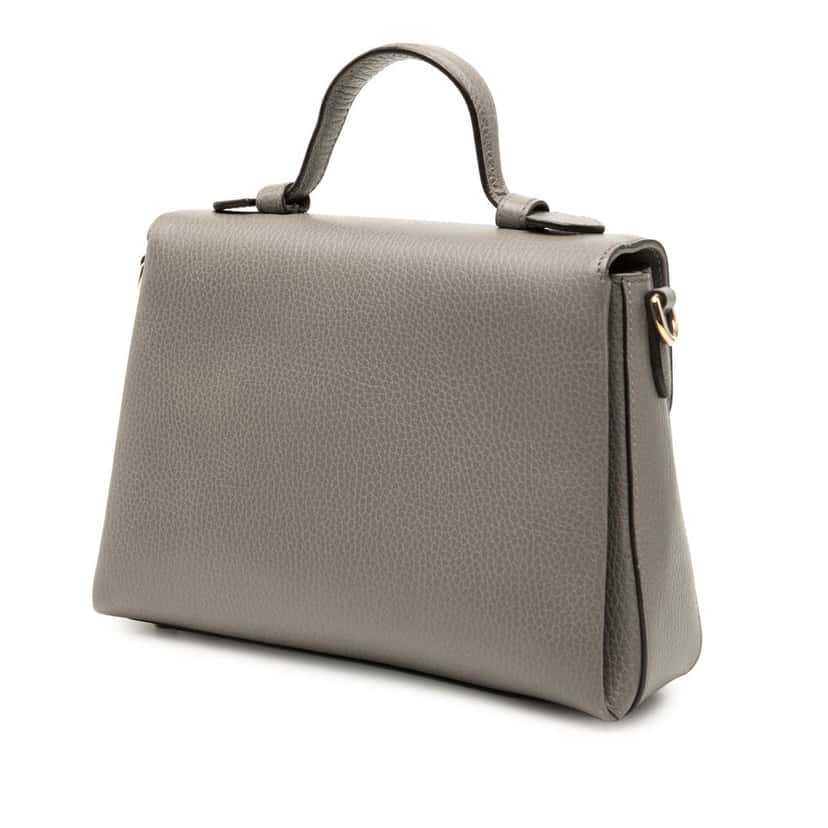 Gucci Small Dollar Calf Interlocking G Satchel Other Leather Very good condition - Back View