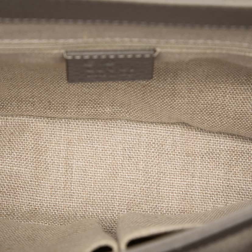 Gucci Small Dollar Calf Interlocking G Satchel Other Leather Very good condition - Model View