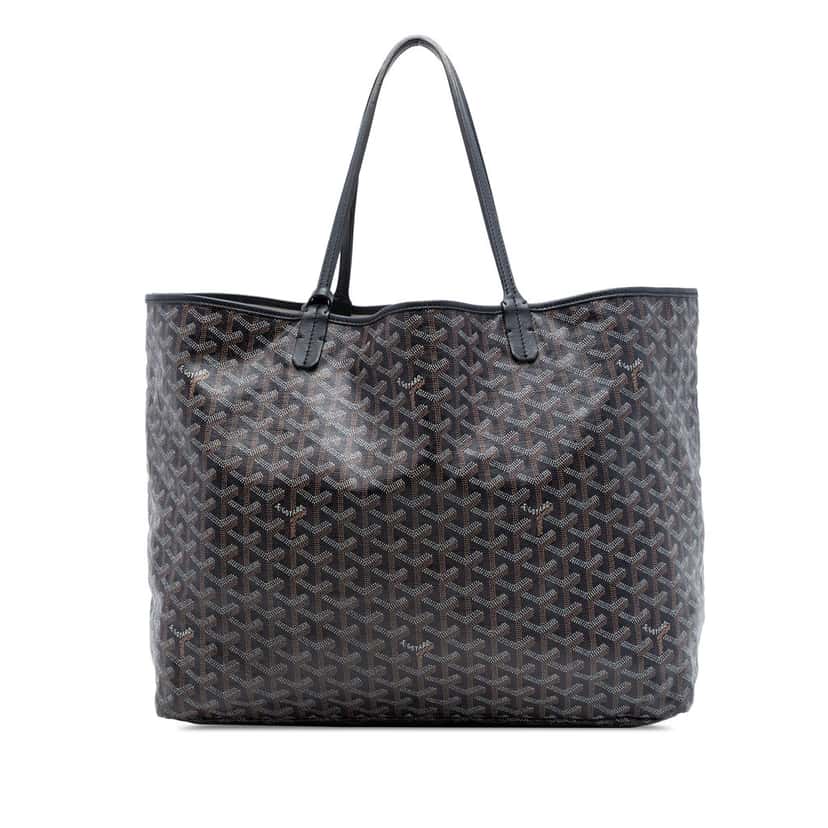 Goyard Goyardine Saint Louis GM Black Very good condition - Front View