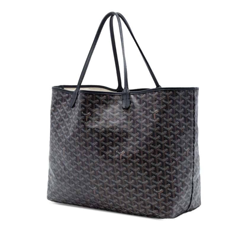 Goyard Goyardine Saint Louis GM Black Very good condition - Back View