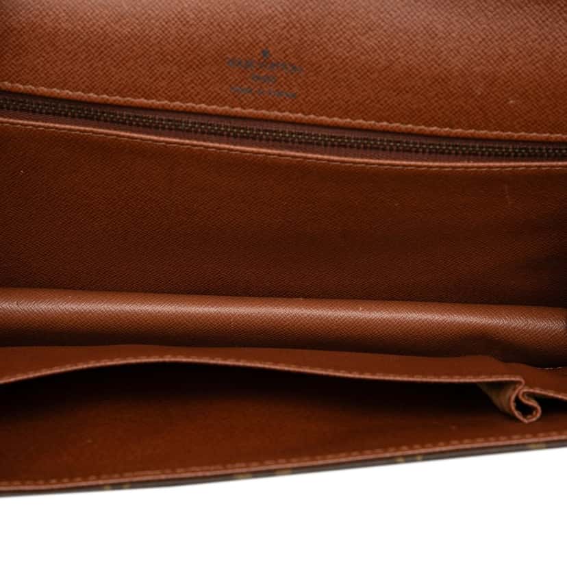 Louis Vuitton Monogram Pochette Dame GM Brown Very good condition - Model View