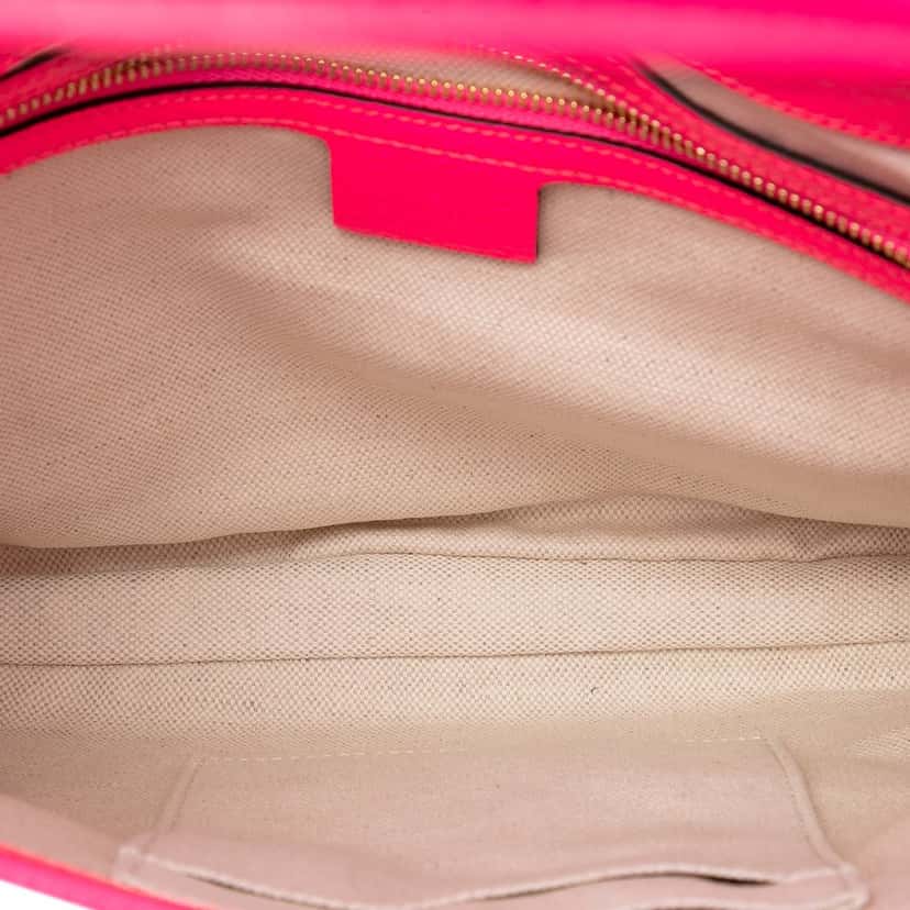 Gucci Flora Canvas Jackie O Bouvier Shoulder Bag White Very good condition - Model View