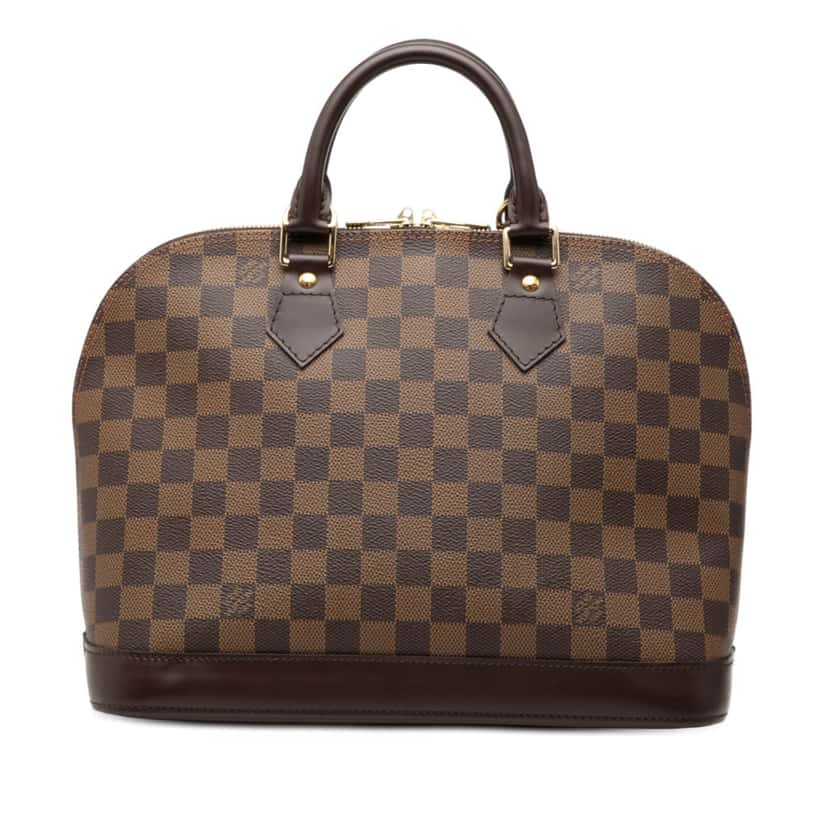Louis Vuitton Damier Ebene Alma PM Brown Very good condition - Front View