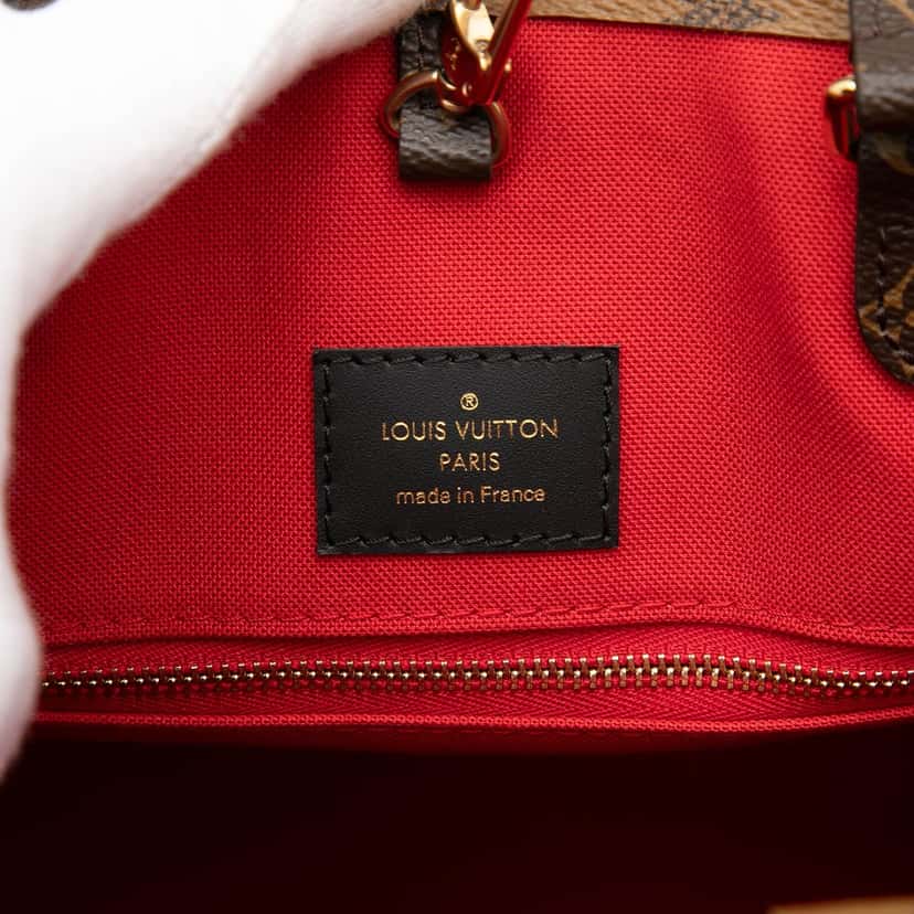 Louis Vuitton Monogram Reverse Giant OnTheGo MM Brown Very good condition - Box View