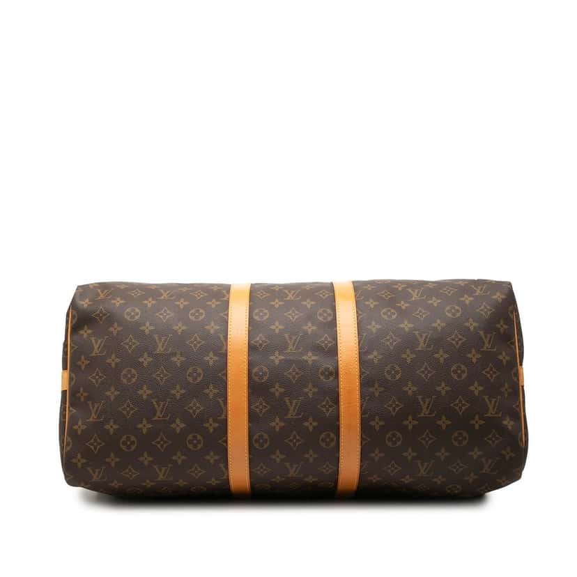 Louis Vuitton Monogram Keepall Bandouliere 55 Brown Very good condition - Inside View
