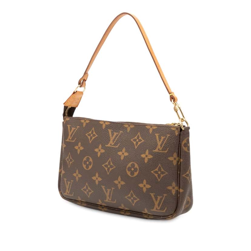Louis Vuitton Monogram Pochette Accessoires Brown Very good condition - Back View