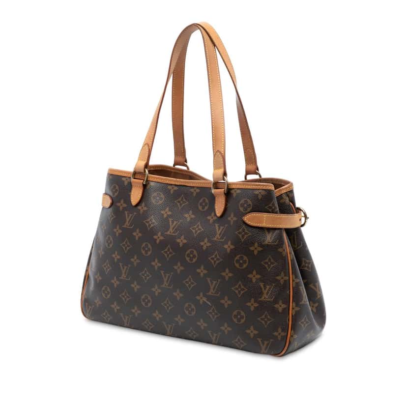 Louis Vuitton Monogram Batignolles Horizontal Brown Very good condition - Back View