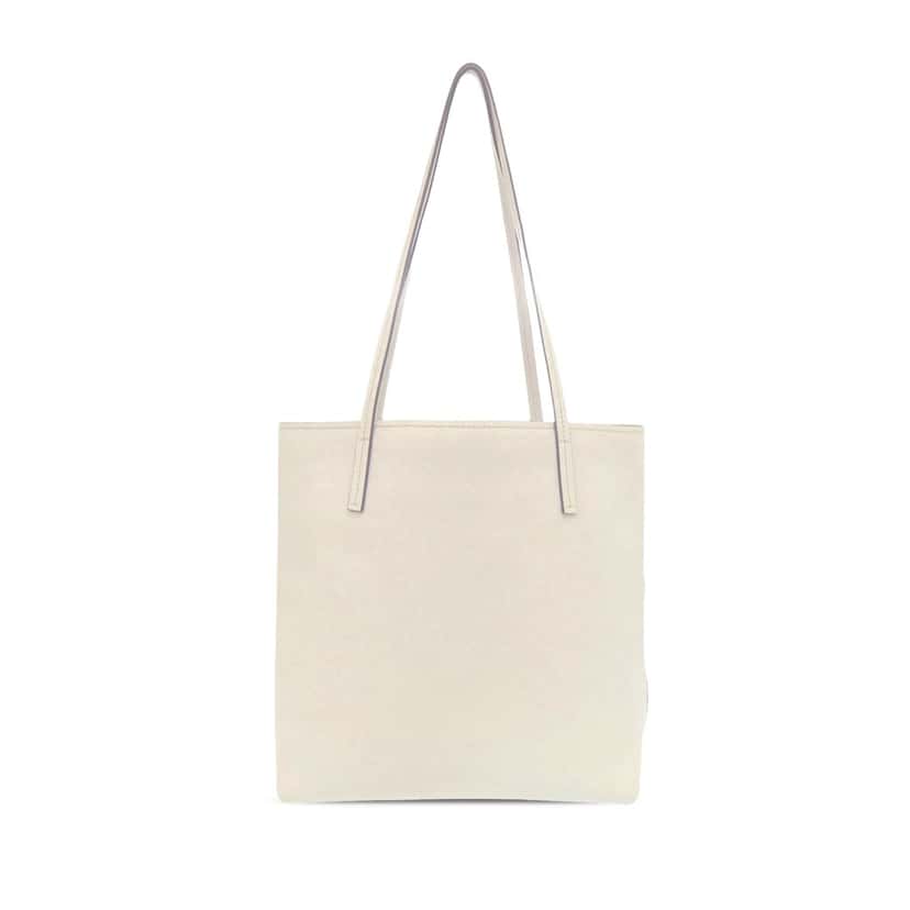 Prada Saffiano Lux Tote White Leather Very good condition - Back View