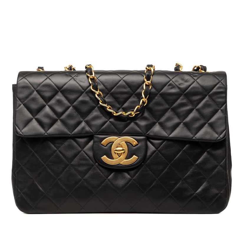Chanel Maxi XL Classic Lambskin Single Flap