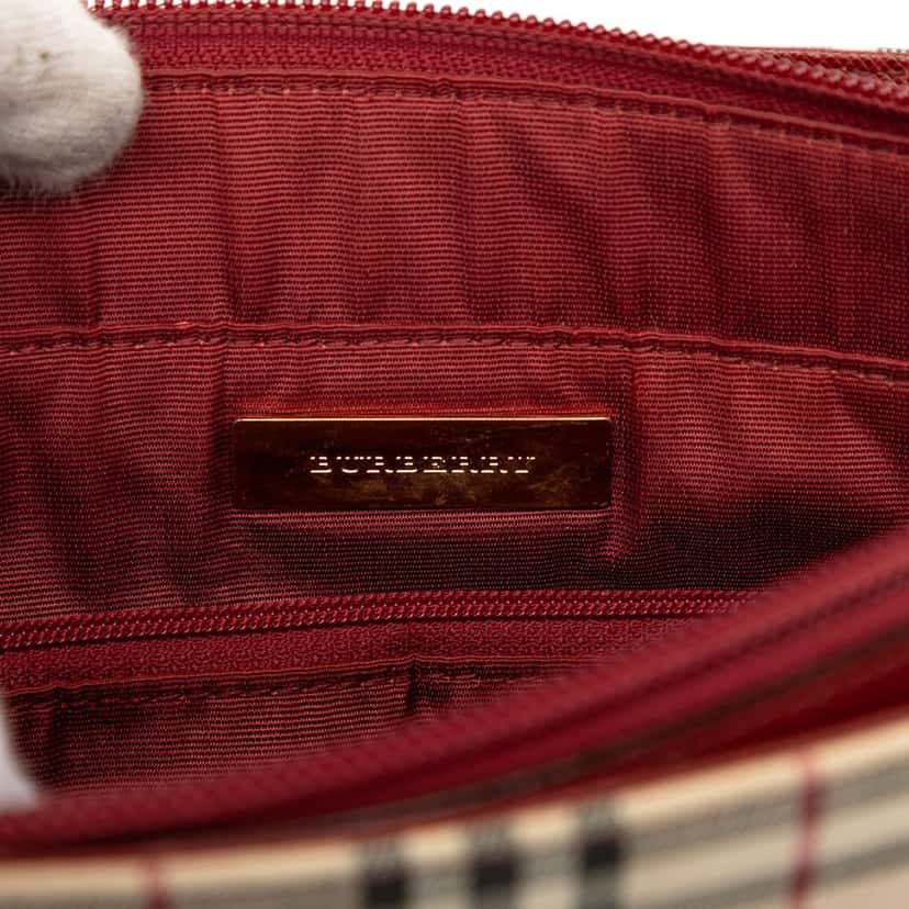 Burberry House Check Canvas Tote Beige Very good condition - Box View