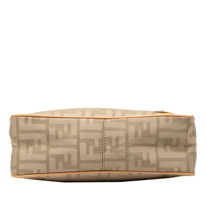 Fendi Zucca Canvas Shoulder Bag Brown Very good condition - Inside View