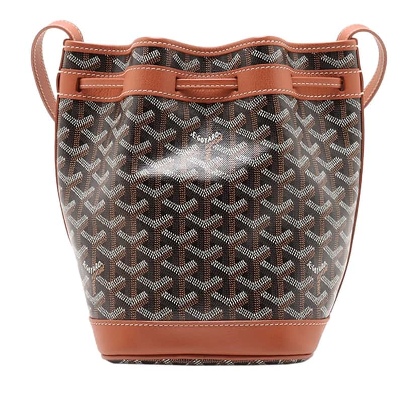 Goyard Goyardine Petite Flot Black Very good condition - Back View