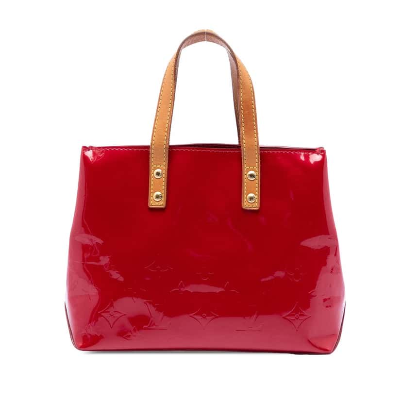 Louis Vuitton Monogram Vernis Reade PM Red Leather Very good condition - Front View
