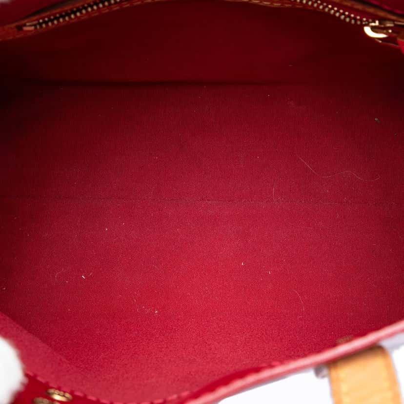Louis Vuitton Monogram Vernis Reade PM Red Leather Very good condition - Model View
