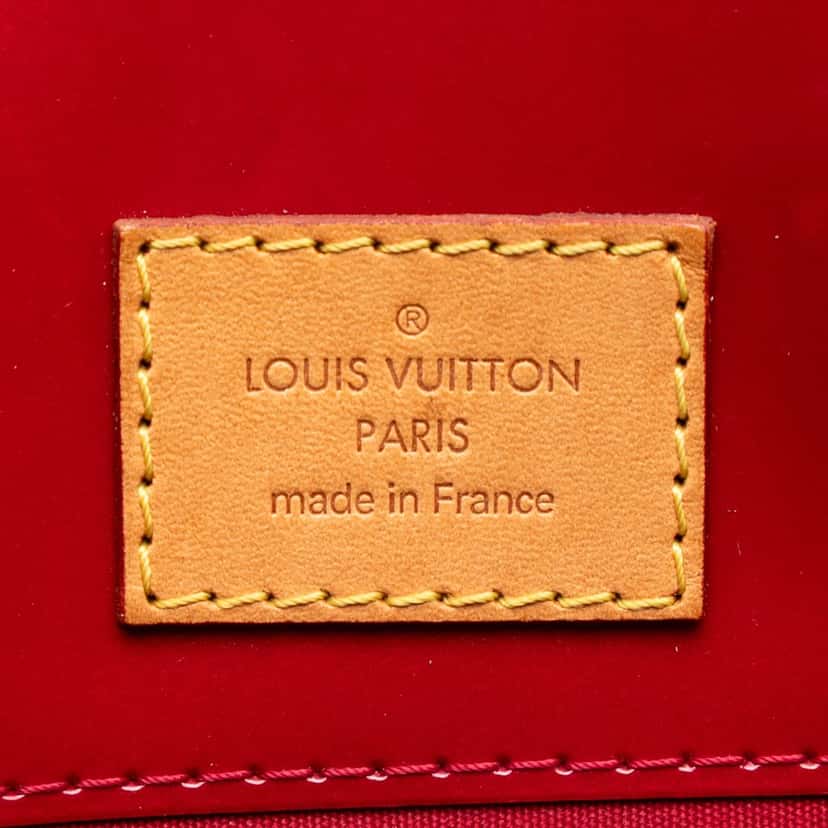 Louis Vuitton Monogram Vernis Reade PM Red Leather Very good condition - Box View