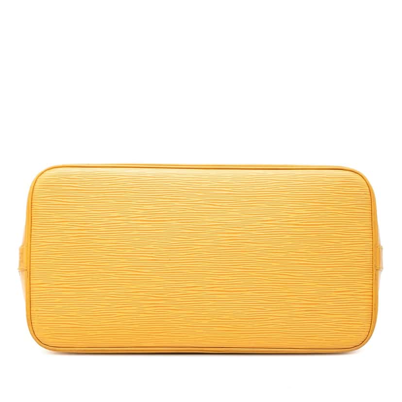Louis Vuitton Epi Alma PM Yellow Leather Very good condition - Inside View