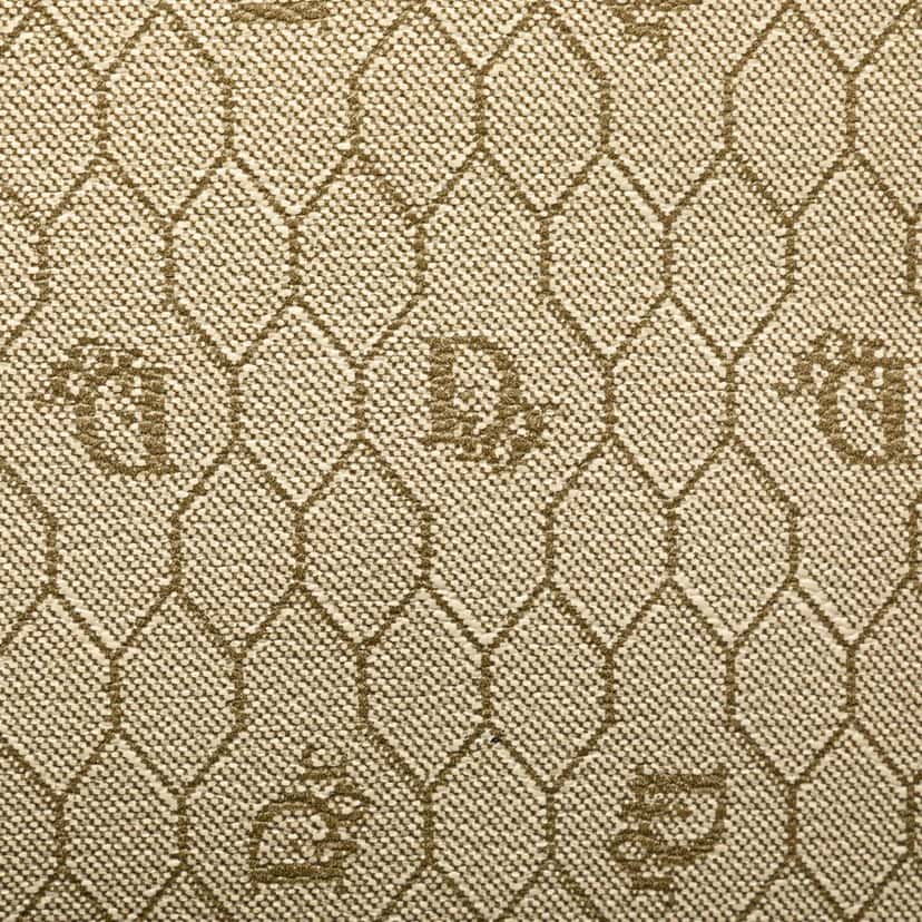 Dior Honeycomb Coated Canvas Chain Shoulder Bag Beige Very good condition - Box View