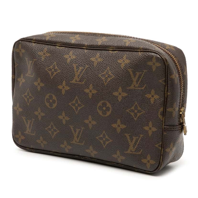 Louis Vuitton Monogram Trousse Toilette 23 Brown Very good condition - Back View
