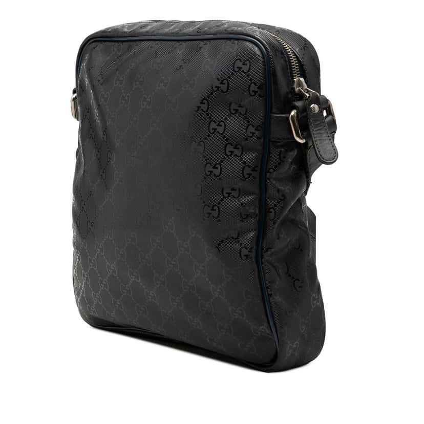 Gucci GG Imprime Crossbody Black Very good condition - Back View