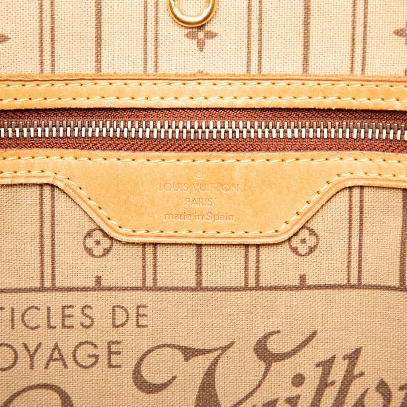 Louis Vuitton Monogram Neverfull MM Brown Very good condition - Box View
