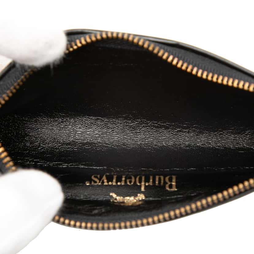 Burberry Haymarket Check Canvas Pencil Case Beige Very good condition - Model View