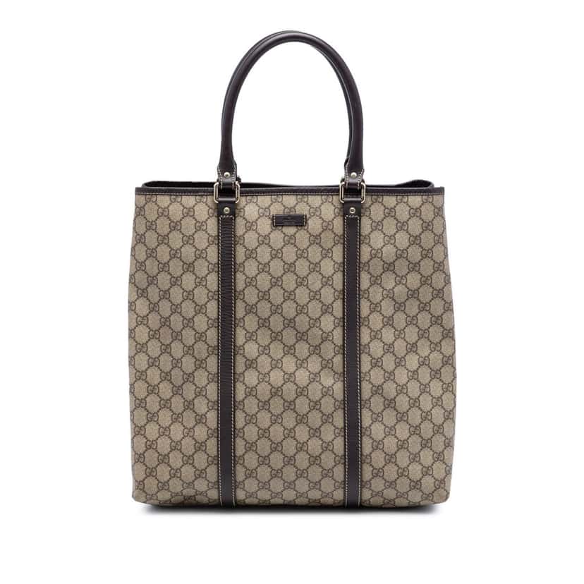 Gucci GG Supreme Joy Vertical Tote Beige Very good condition - Front View