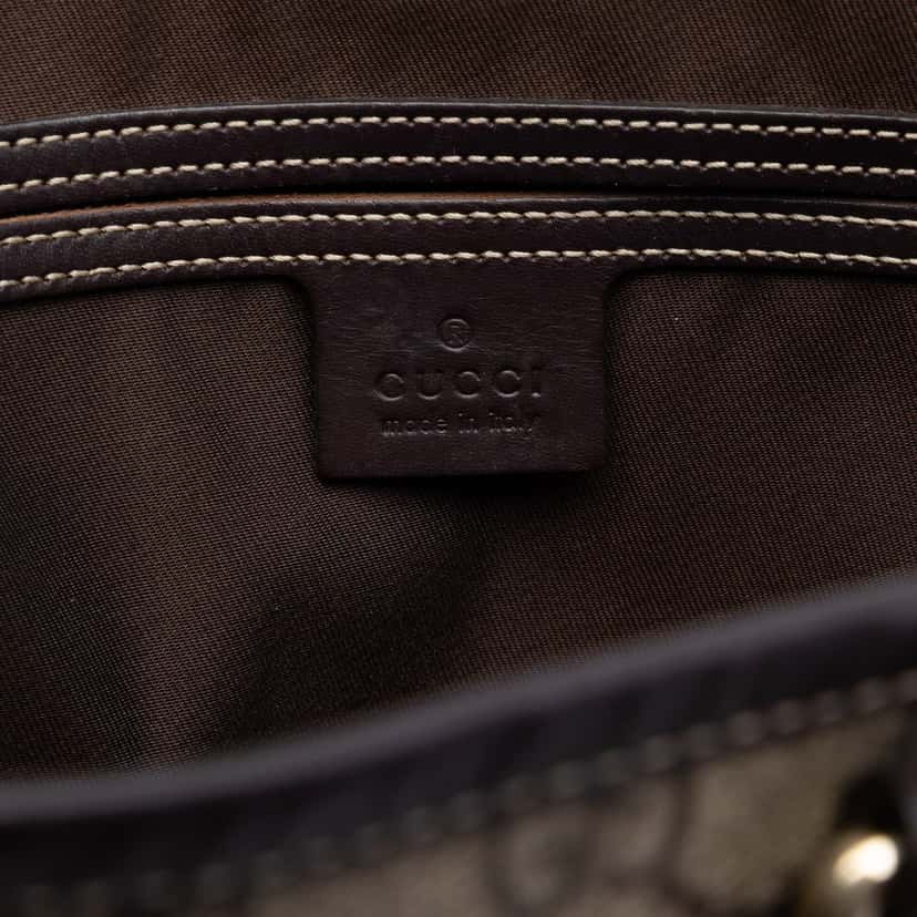 Gucci GG Supreme Joy Vertical Tote Beige Very good condition - Box View