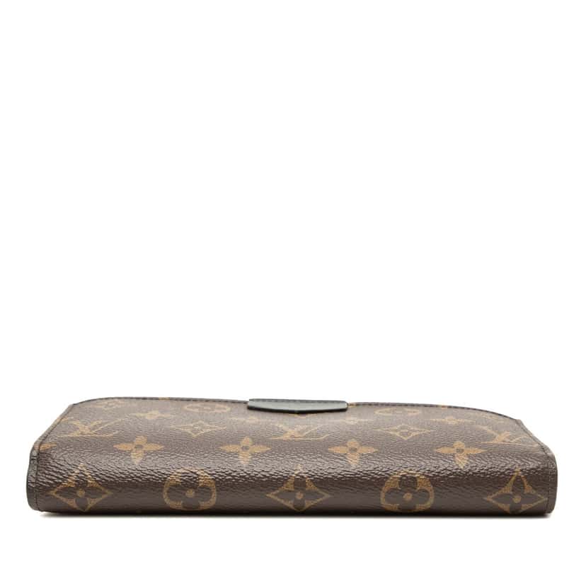 Louis Vuitton Monogram Macassar Dragonne Zippy Wallet Brown Very good condition - Inside View