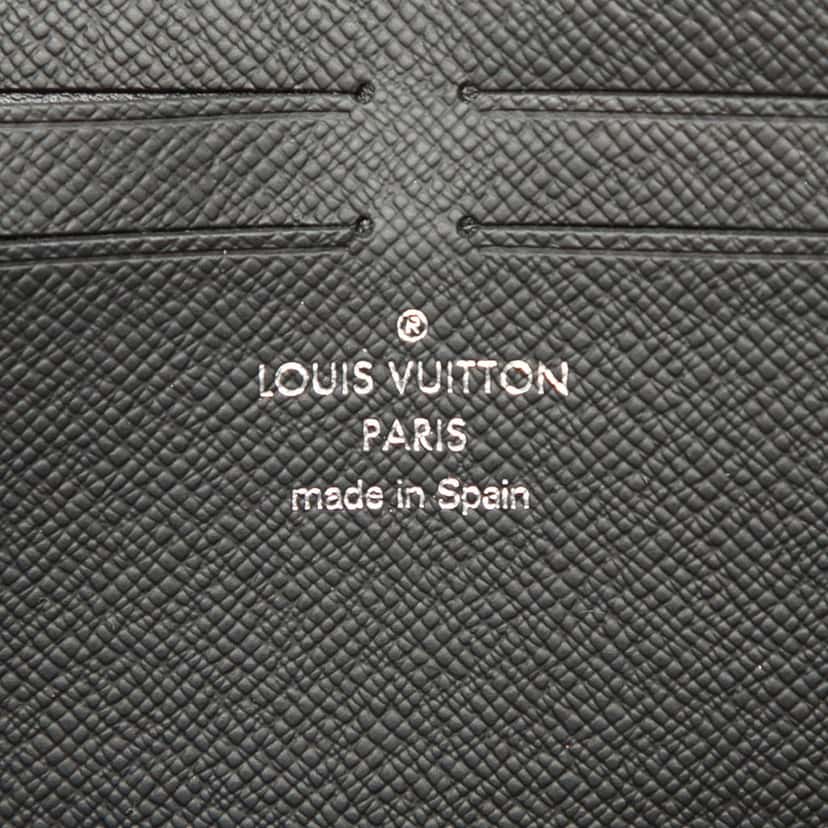 Louis Vuitton Monogram Macassar Dragonne Zippy Wallet Brown Very good condition - Box View
