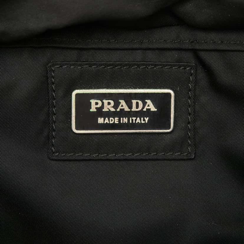 Prada Tessuto Belt Bag Black Very good condition - Box View