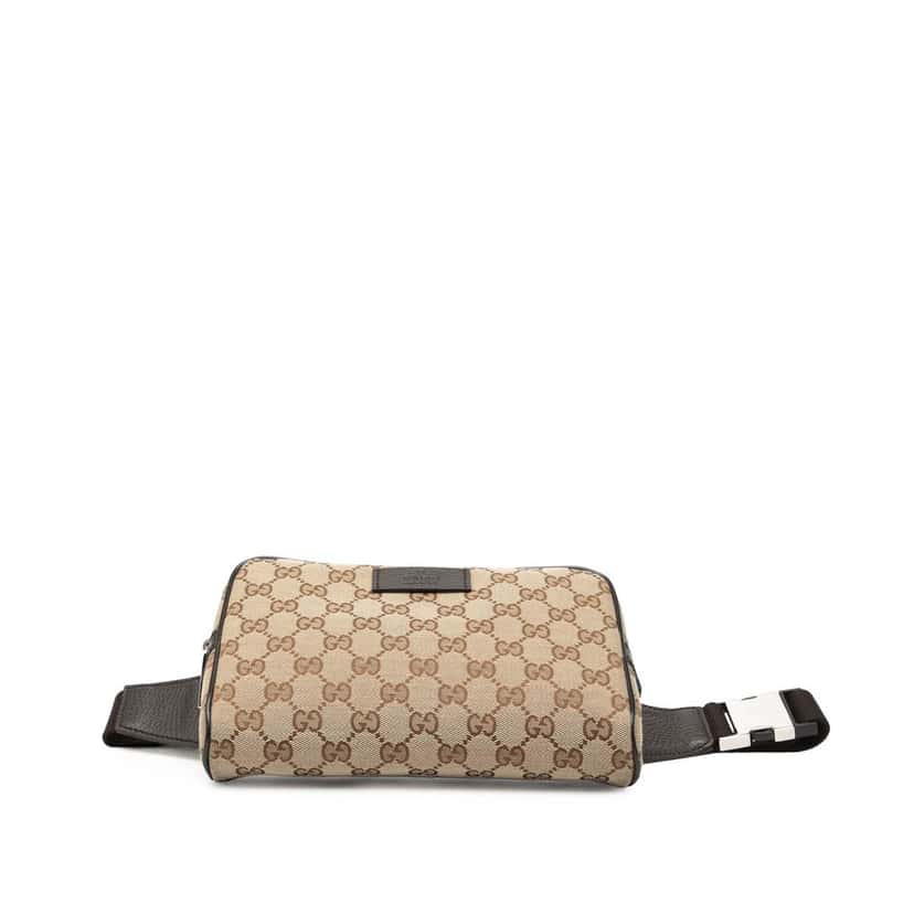 Gucci GG Canvas Belt Bag Beige Very good condition - Inside View