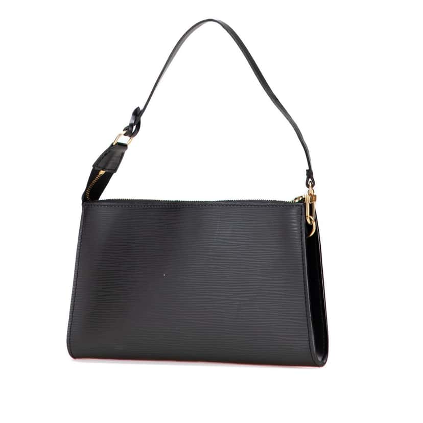 Louis Vuitton Epi Pochette Accessoires Black Leather Very good condition - Back View