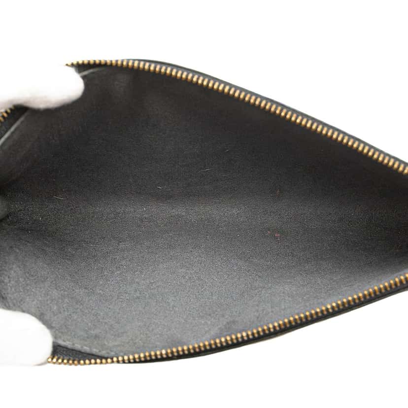 Louis Vuitton Epi Pochette Accessoires Black Leather Very good condition - Model View