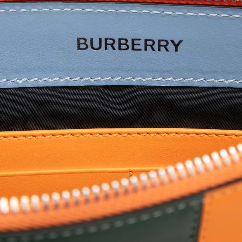 Burberry Leather Colorblock Clutch Other Leather Very good condition - Box View
