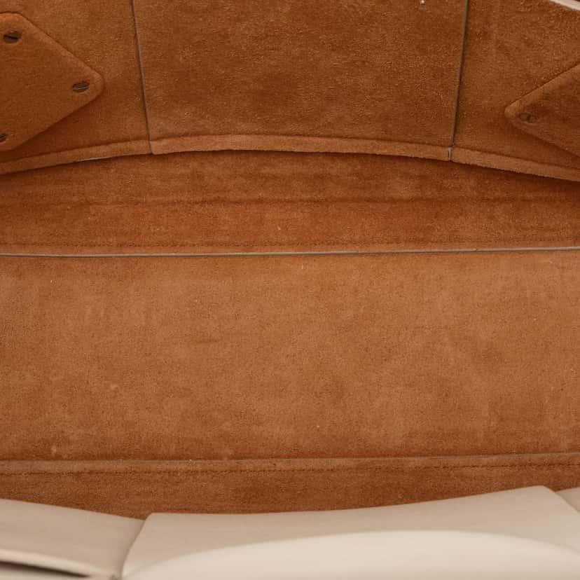 Bottega Veneta Medium Calfskin Maxi Intrecciato Arco Tote White Leather Very good condition - Model View