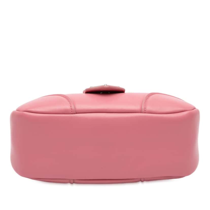 Prada Nappa Soft Padded Re Edition 2002 Moon Satchel Pink Leather Very good condition - Inside View