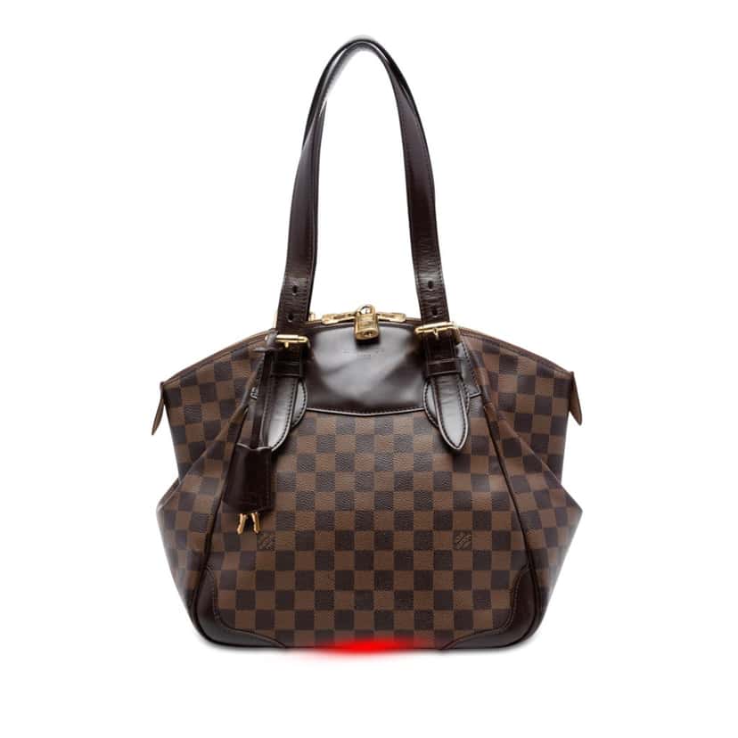 Louis Vuitton Damier Ebene Verona MM Brown Very good condition - Front View