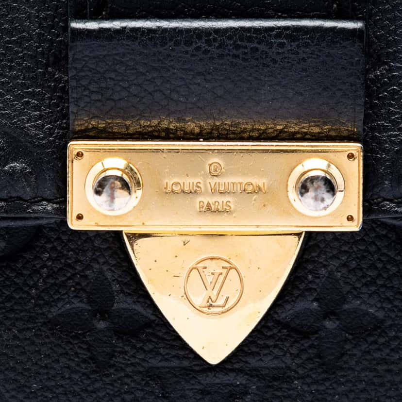 Louis Vuitton Monogram Empreinte Saint Sulpice BB Black Leather Very good condition - Box View