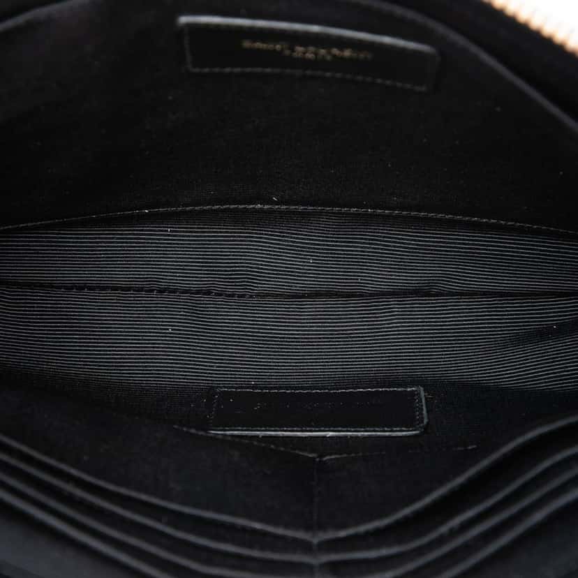 Saint Laurent Leather Teen Monogram Crossbody Black Leather Very good condition - Model View