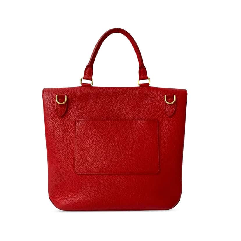Louis Vuitton Taurillon Volta Red Leather Very good condition - Back View