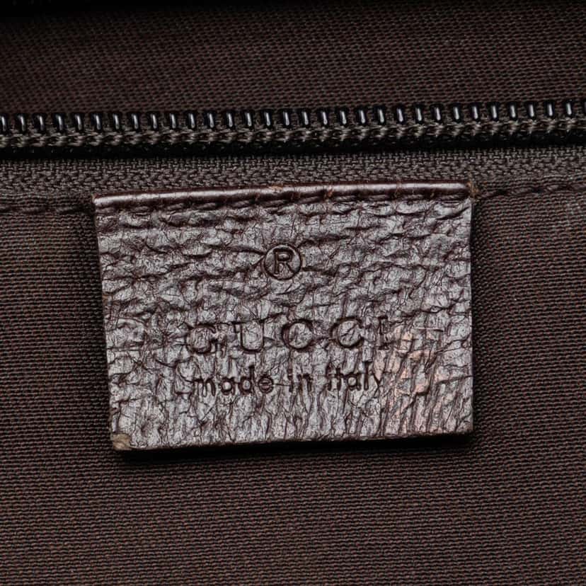 Gucci GG Canvas Web Flap Messenger Bag Beige Very good condition - Box View