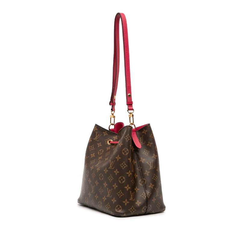 Louis Vuitton Monogram Neonoe MM Brown Very good condition - Back View