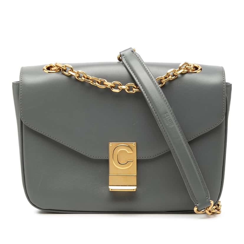 Celine Medium Calfskin C Crossbody Other Leather Very good condition - Front View